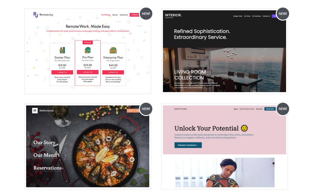 Strikingly templates Strikingly templates